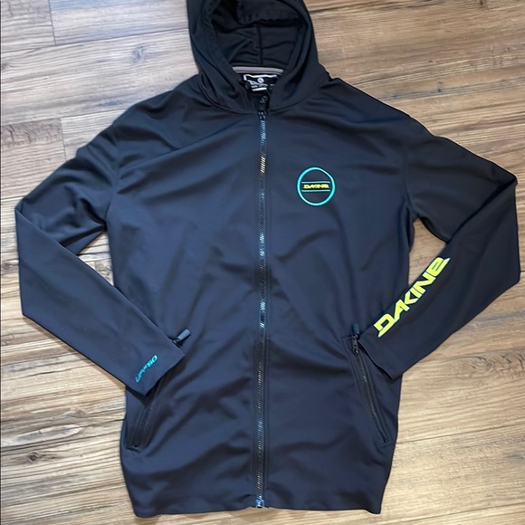 Dakine Charcoal black XL men’s Zip-Up Hoodie - Picture 8 of 8